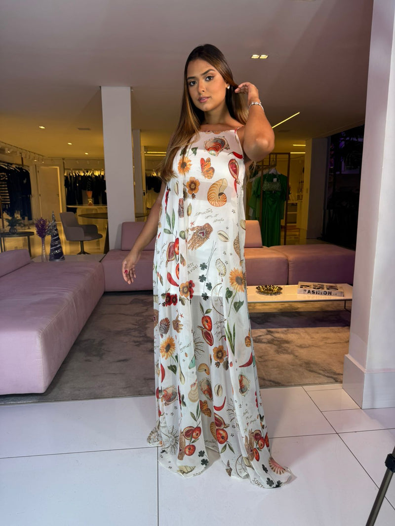 Vestido Longo Lote Vazado